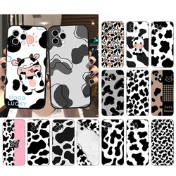 Milk Cow Print Phone Case For iphone 17 Pro Max Air 16 15 14 13 Pro Max 15 16 Pro 15Plus