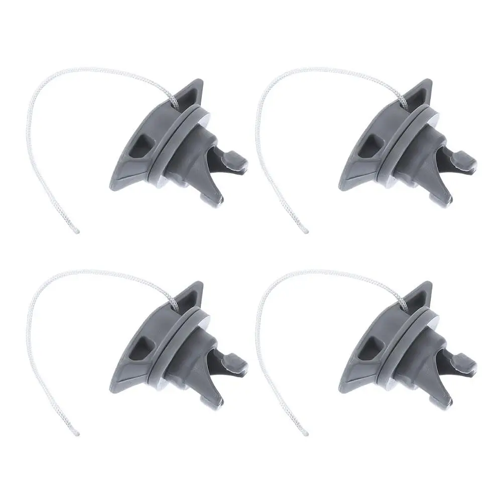 4pcs Air Valve Cover for Paddleboard Inflatable Boat Plugs Kayak Wear-resistant Replaceable Caps Fits Surfboard dinghy Premium