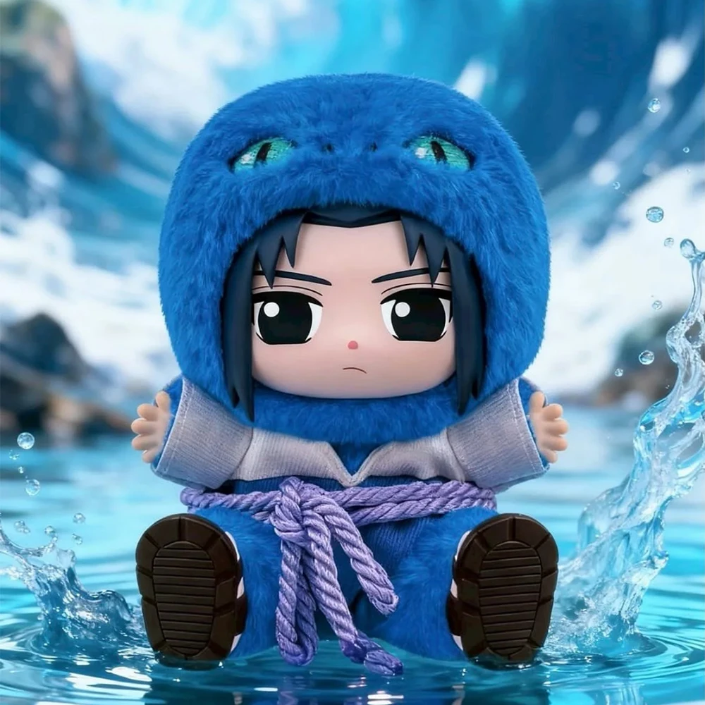 Genuine BANDAI Eaki Naruto Cute Beast Have A Seat V2 Series Blind Box Trendy Mystery Box Cute Kids Toy Gifs