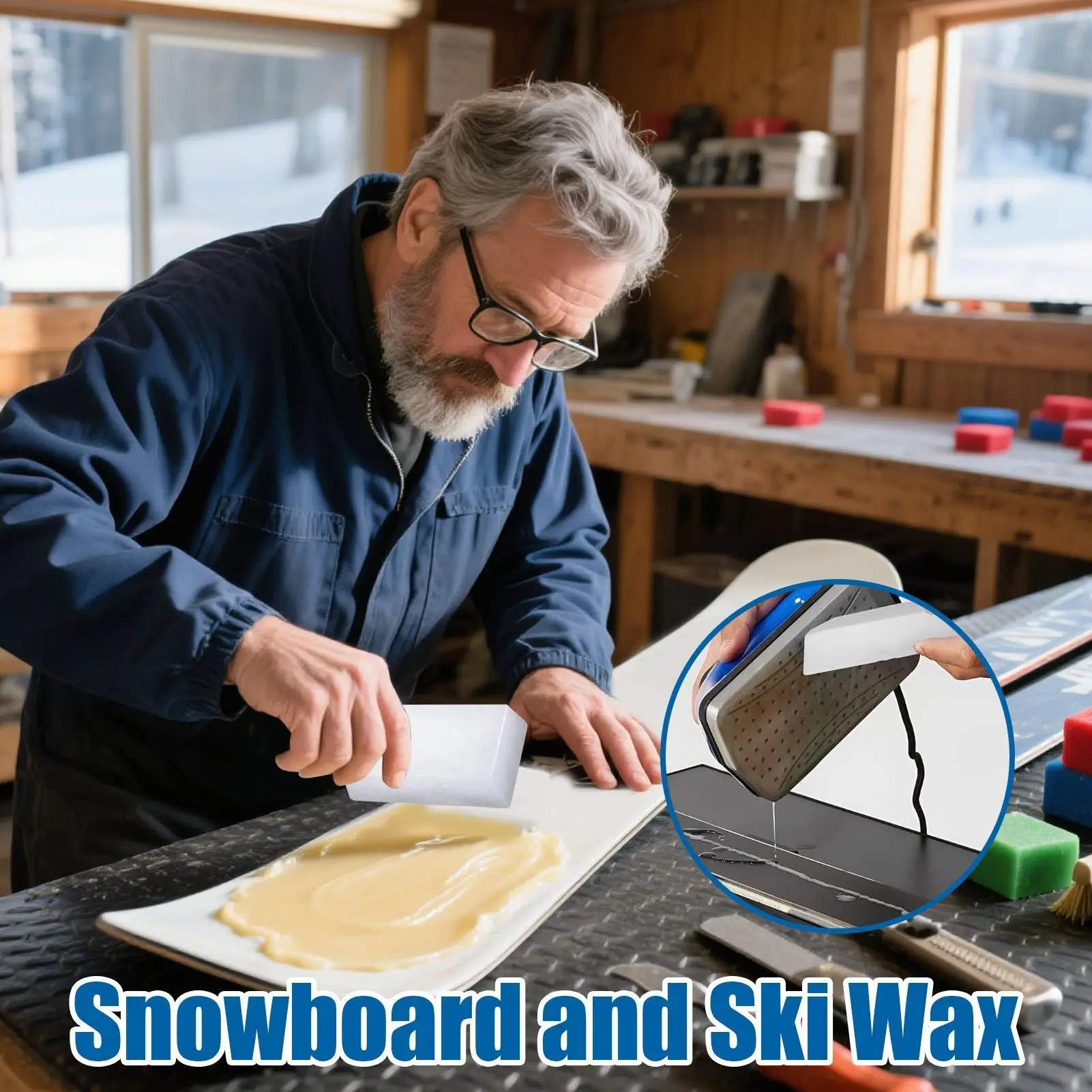 

Snowboard Wax Smooth Riding Skate Maintenance Gear Ski Racing Wax For Men Women Boys Girls Youth Teens Athletes Daughter Family