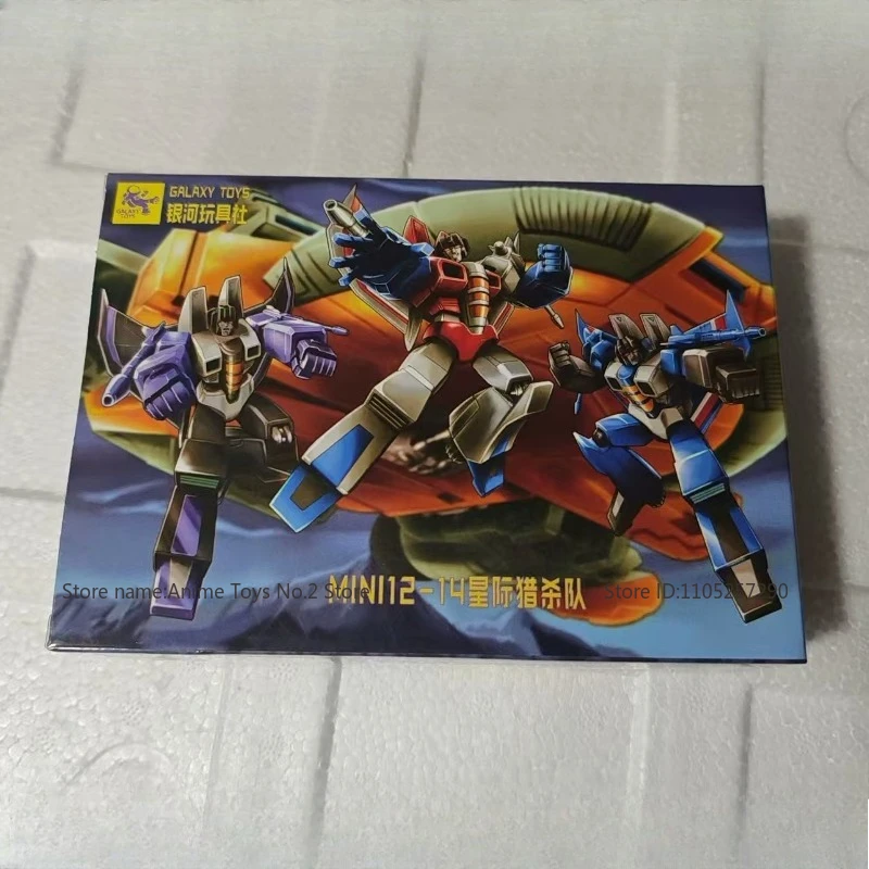 Transformer Studio Series Speelgoed Zijn op voorraad MINNI12-14 Interstellaire jachtteam Anime Robot Actiepop Transformatie Verjaardag