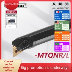 S16Q-MTQNR S20R-MTQNR S25S-MTQNR S32T-MTQNR内部旋削工具-mtqnr/l旋盤旋削ホルダーcnc切削工具カッターバー