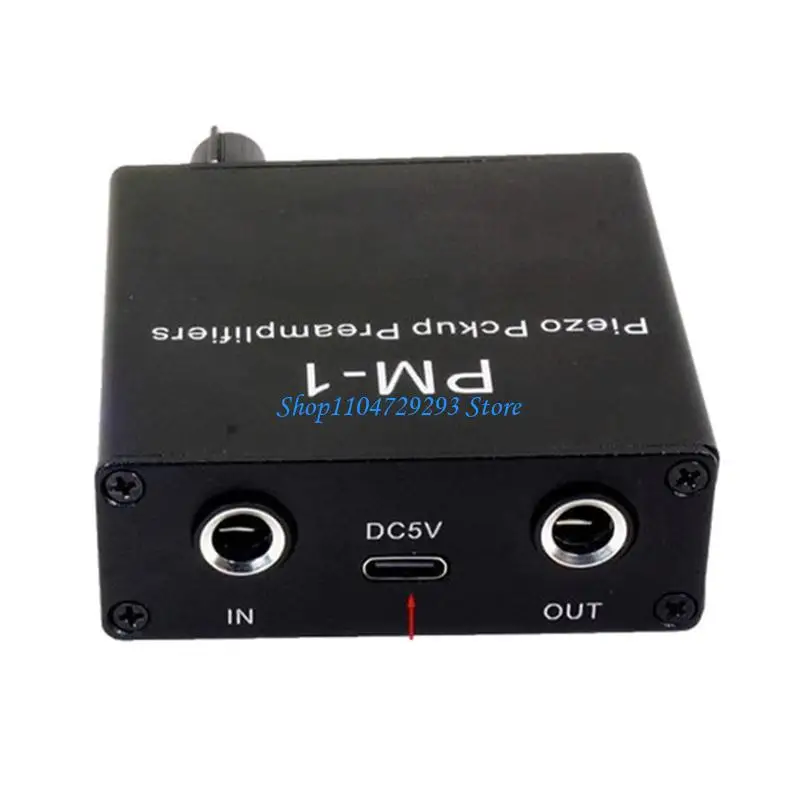 

Y2GD Piezo Pickup Preamplifier with Long Battery Service and Metal Housing Durability