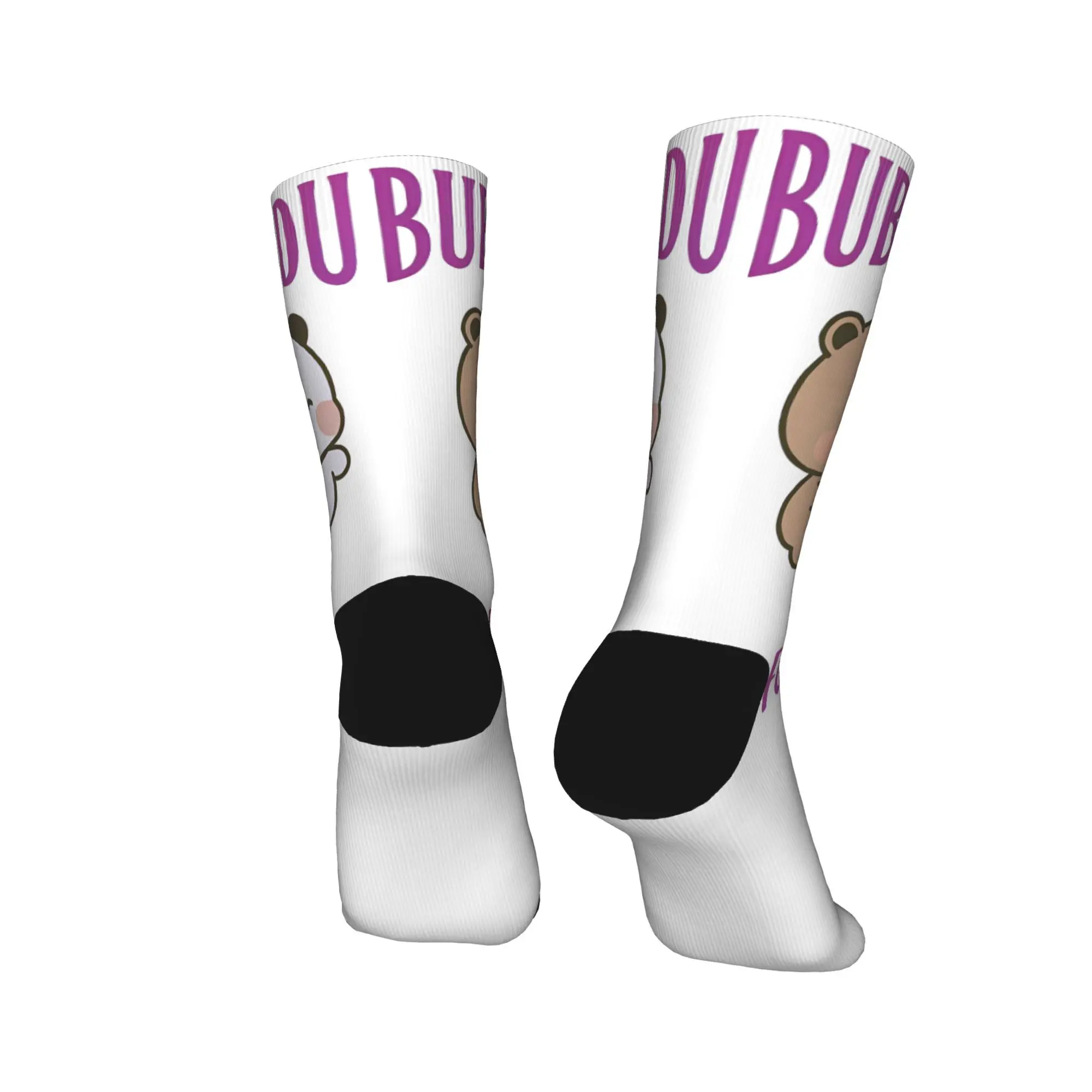 Calzini Dudu Bubu Calze invernali Novità Calzini morbidi e traspiranti da uomo unisex Design da corsa Calzini sportivi antiscivolo