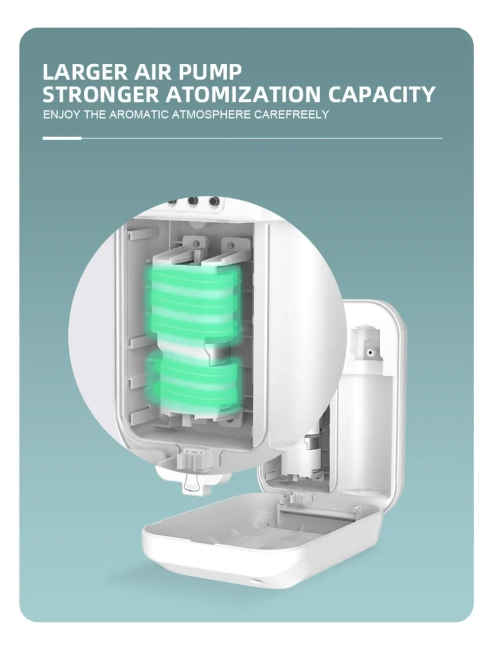 Hotel Toilette Ätherische Öle Diffusor Aromatherapie Maschine Elektrische Aromatische Oase Hause Duft Raum Aromatizer App Steuerung – Detail 9