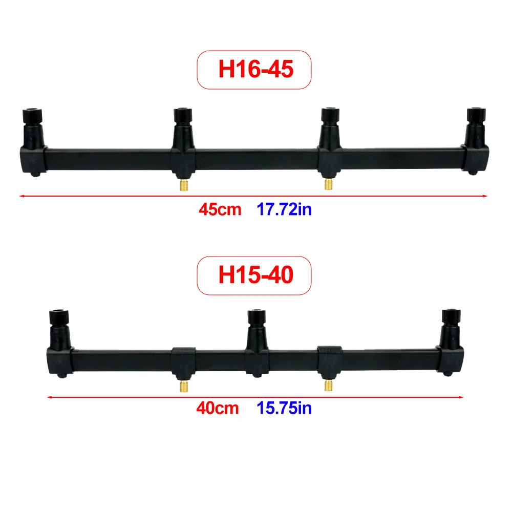 Hirisi Carp Fishing Buzzer Bar for 3 Fishing Rods Support Bank Sticks Buzz Bar Aluminium Fishing Accessories view 2