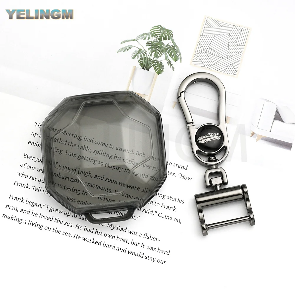 4 Buttons TPU for Chery Jetour T2 Traveler 2023 2024 Smart Car Key Case Cover Remote Control Protector Keyless Auto Accessories