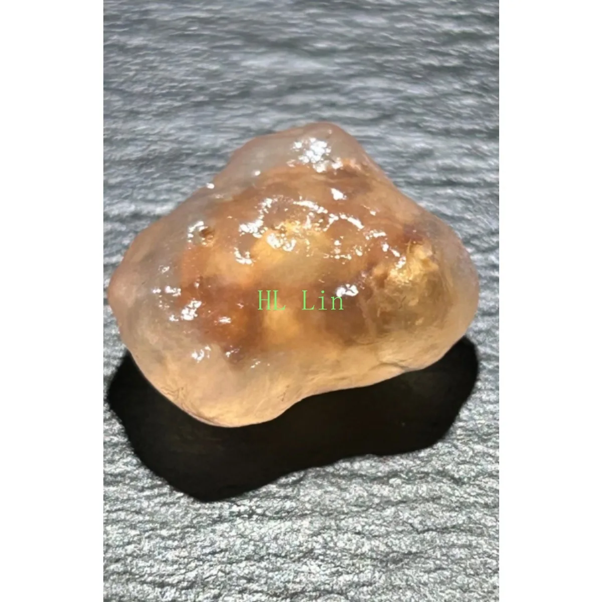 Vibrant Color Candy Agate in Glass Vial, 10-15mm Natural Unpolished, Smooth Texture, Gift Giving Collection.Candy Agate