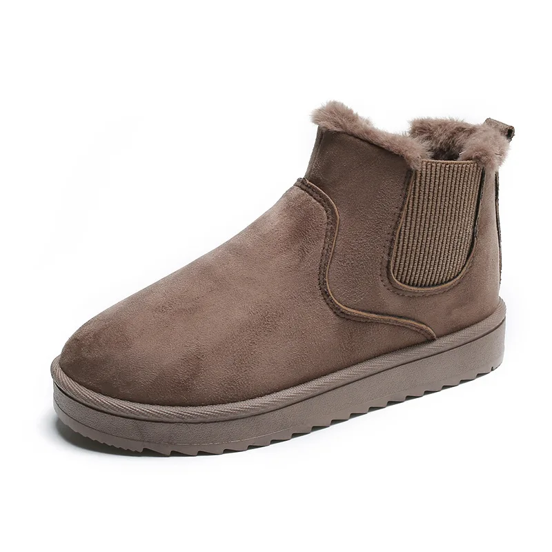 2024 Women Boots Winter Fashion Ankle Snow Boots Plush Keep Warm Comfortable Platform Shoes Zapatos De Mujer Shoes for Women