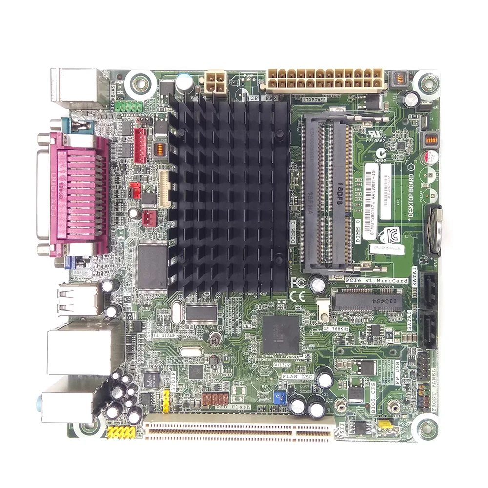 D525MW ITX Industrial Motherboard Dual-Core Ultra-Low Power Consumption