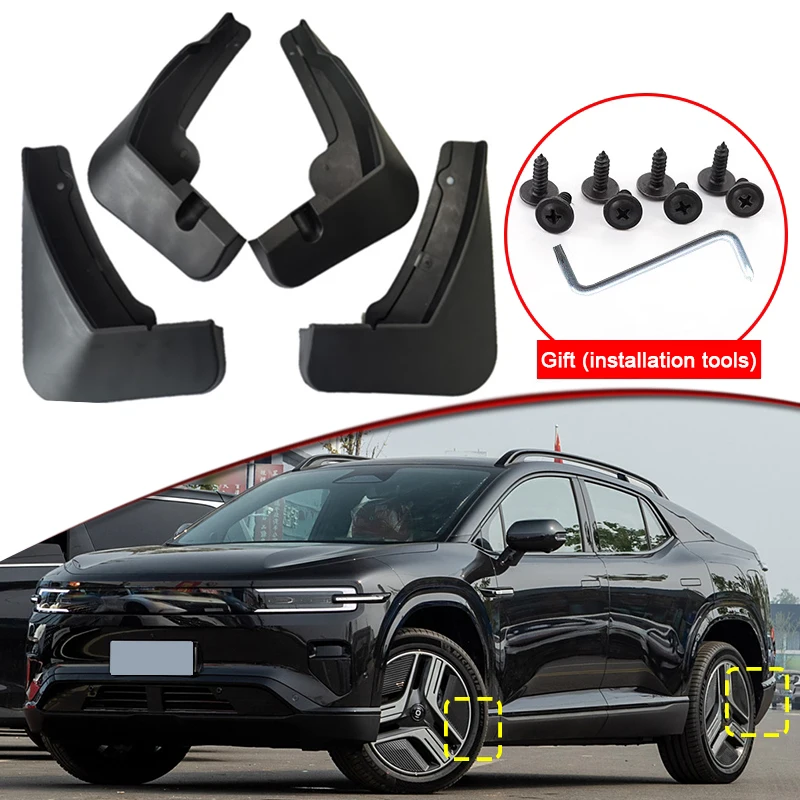 

Car Styling For Changan Deepal E07 2025 2026 ABS Car Mud Flaps Splash Guard Mudguards MudFlaps Front Rear Fender Auto Accessory