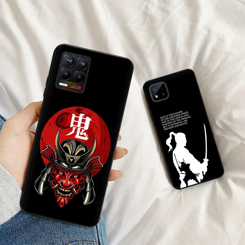 Soft Phone Cases For Pixel 8a 7a 6a 7 6 8 Super Samurai Honor X8b X9b X7b 70 90 X6 X7 X8 X9A X8A X6A Magic5 Black Matte Cover