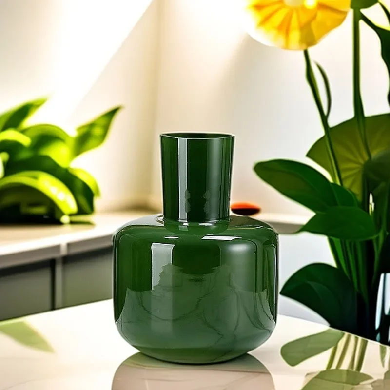 花瓶 リビングルーム フラワーアレンジメント ガラス花瓶 ins