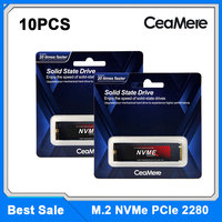 10PCS M.2 NVMe Pcie 128GB 256GB 512GB 1TB M2 Solid State Drive Internal Hard Disk For Laptop Desktop hard Drive