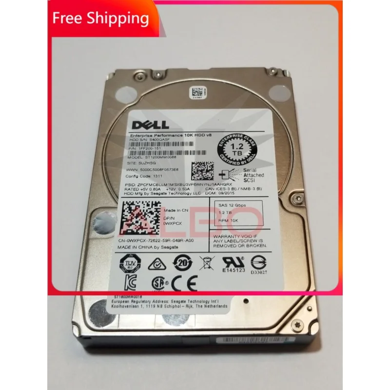 FOR Seagate 0WXPCX 1.2TB HDD 10K RPM 2.5