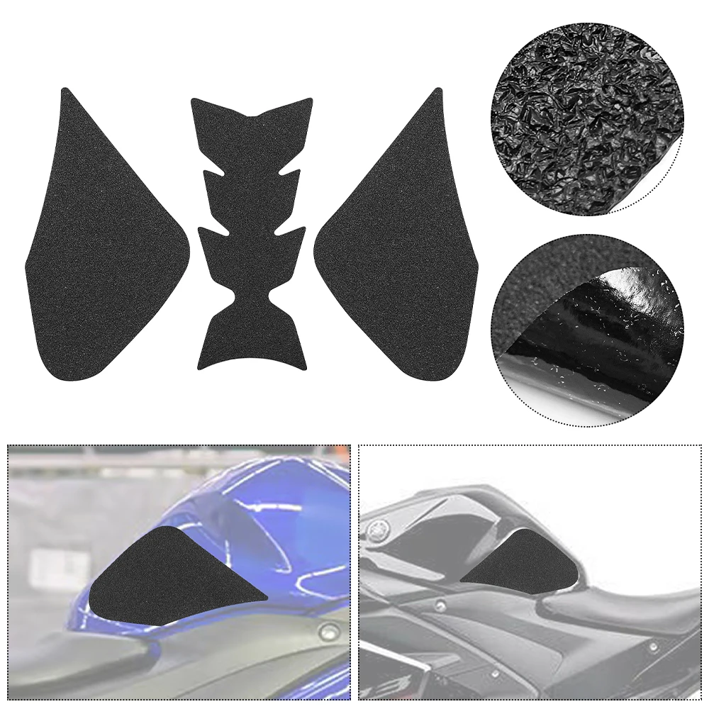 Motorcycle Anti Slip Tank Pads Fuel Gas Knee Grip Traction Sticker Protector Fit for Yamaha R3 YZF-R3 YZF R3 2015 2016 2017 2018