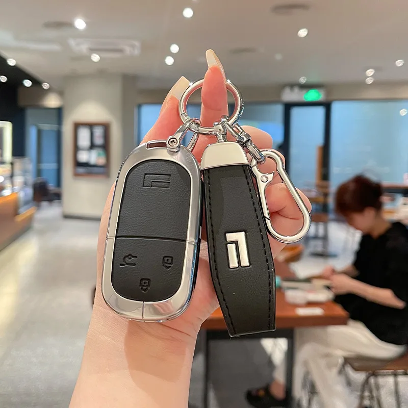 Premium Zinc Alloy Key Cover Case for Extreme Stone 01 7-Seater/6-Seater Premium (2023) - Protective Key Fob Shell