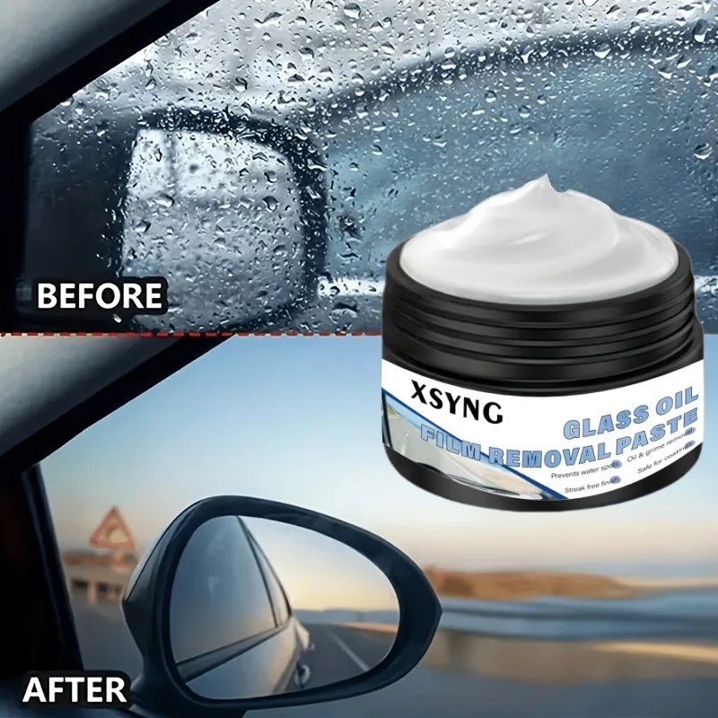Waterproof and non stick water wax | Car windshield, rearview mirror and glass rainproof coating - long-lasting protection polis