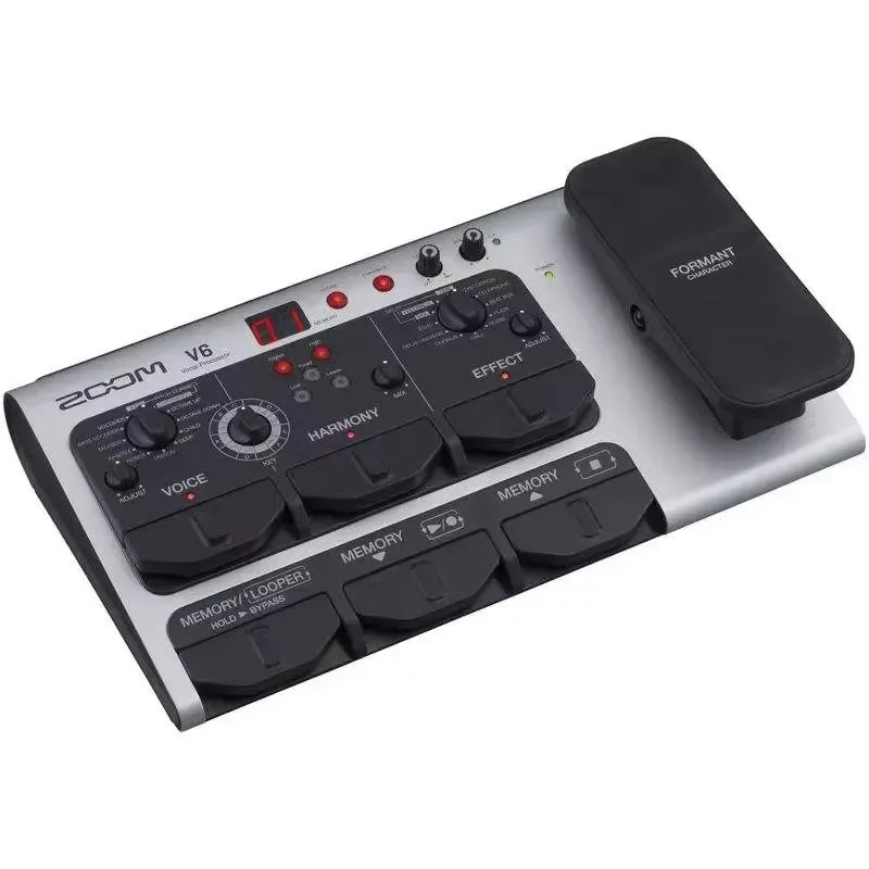 ZOOM V6/V3 Live Performance Harmony Noise Reduction Reverb Effector Voice Recording Musical Instrument Accessories