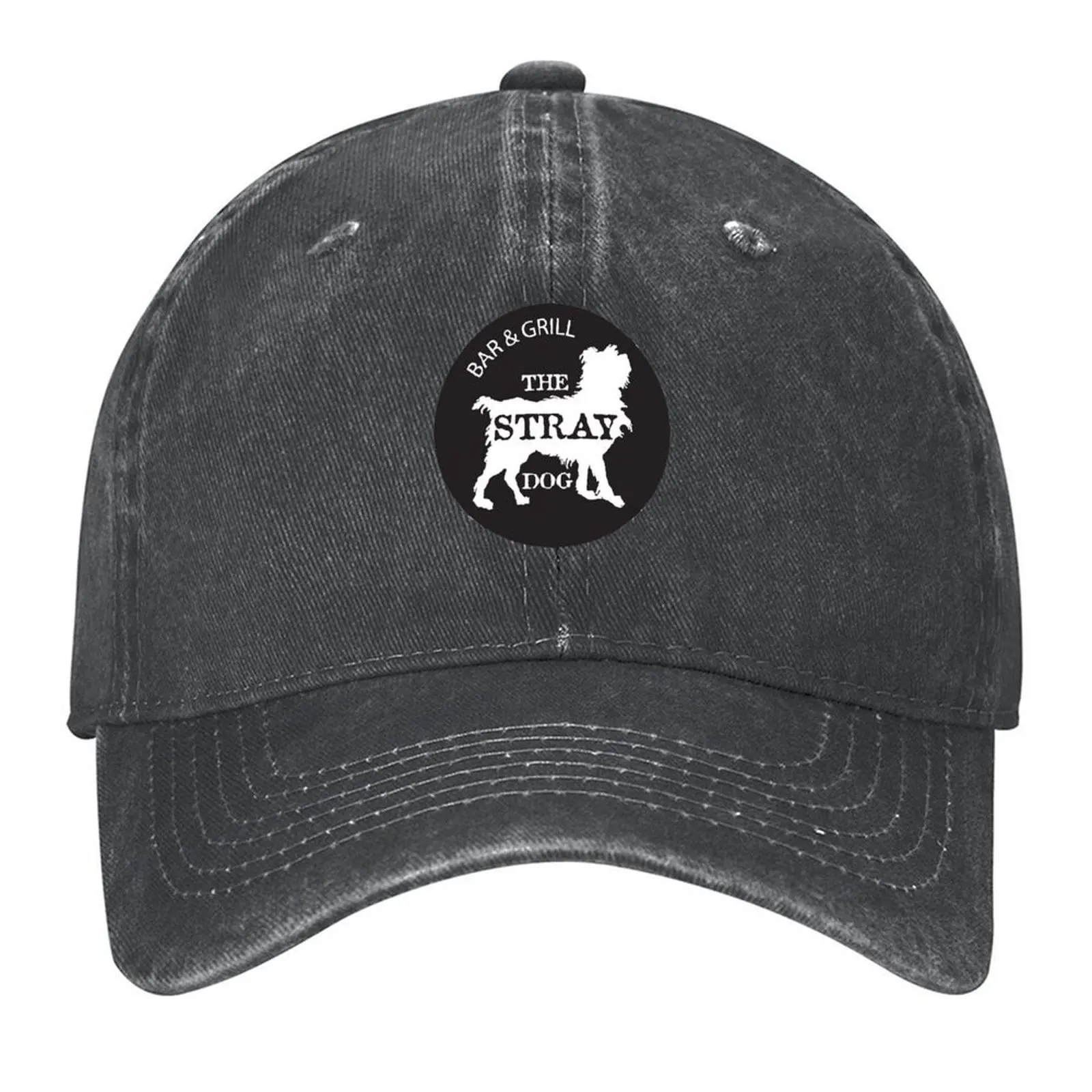 

Stray Dog Restaurant Sticker Baseball Cap Hat Luxury Brand Rave Hat men luxury caps Male Women's