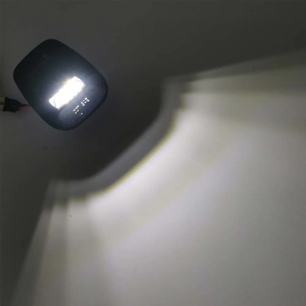 2pcs/set LED License Plate Light Tag Lamp Assembly For 1988-2000 Chevy GMC C1500 C2500 C3500 K1500 K2500 K3500 Car Accessories