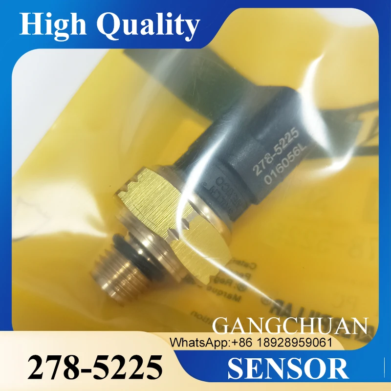 C4.4 C6.6 Engine Pressure Sensor Switch 278-5225 2785225 Oil Pressure Sensor for caterpillar cat 928H 924 908H 914G2 938 loader