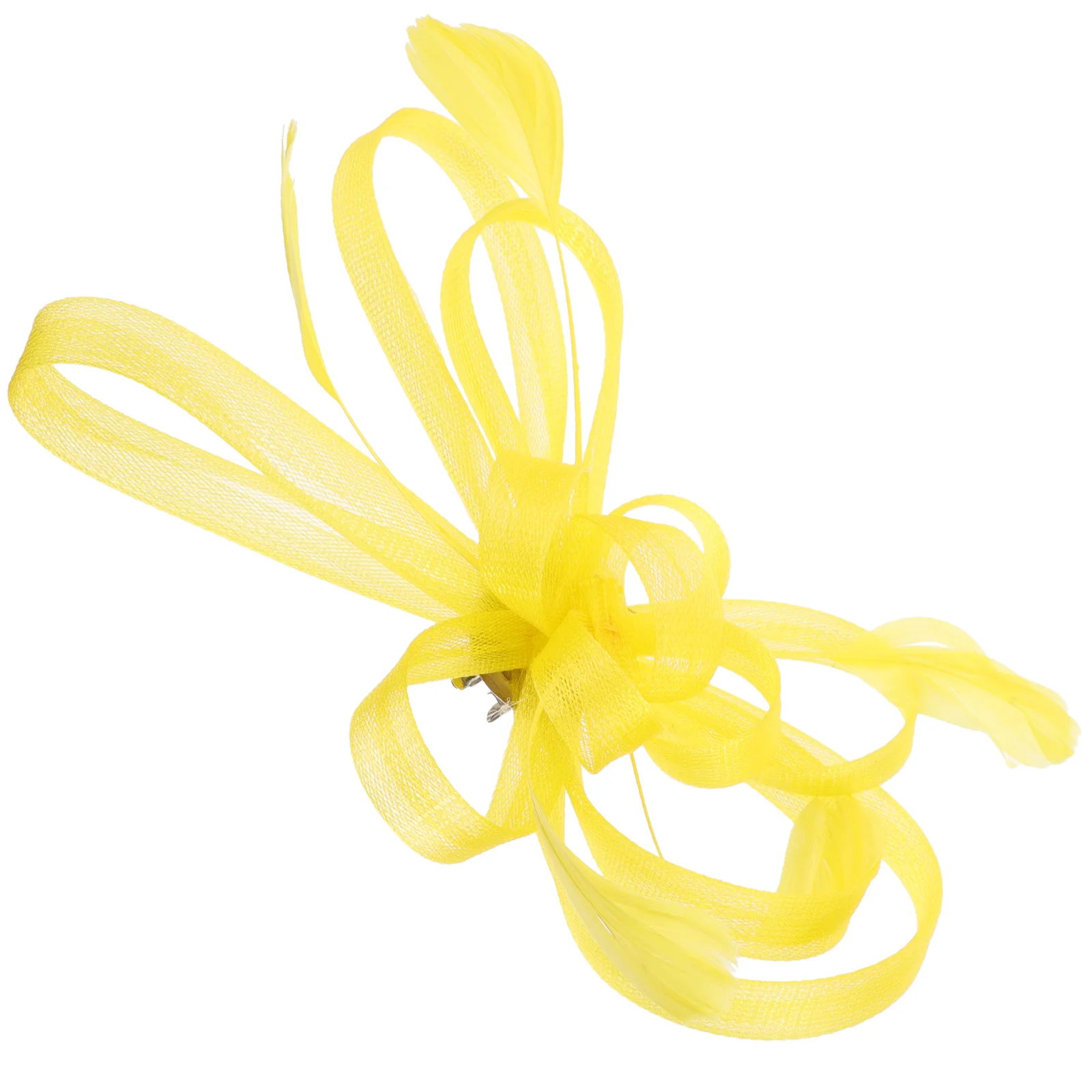 

Mesh Hair Clip for Wedding Bridal Fascinator Elegant Hairpin Banquet Headband Stylish Bride Accessory