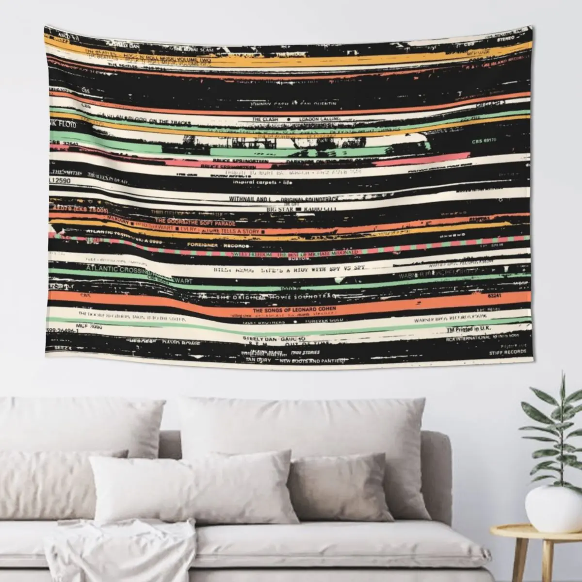 

Recordsss Tapestry Wall Deco Carpet On The Wall Things To The Room Decoration For Bedroom Tapestry