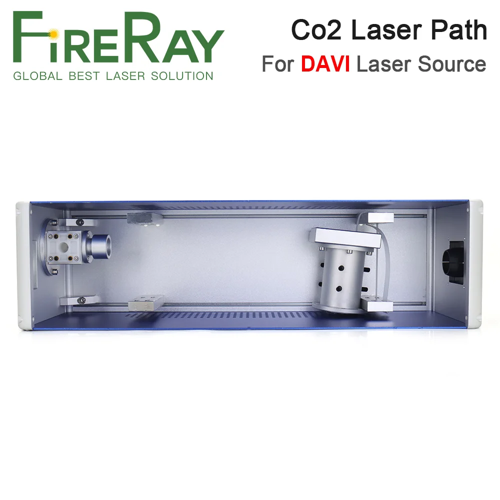 FireRay Co2 Laser Path Co2 Marcatura Sistema ottico Parte 510x140x165mm per DAVI Co2 Laser Souce