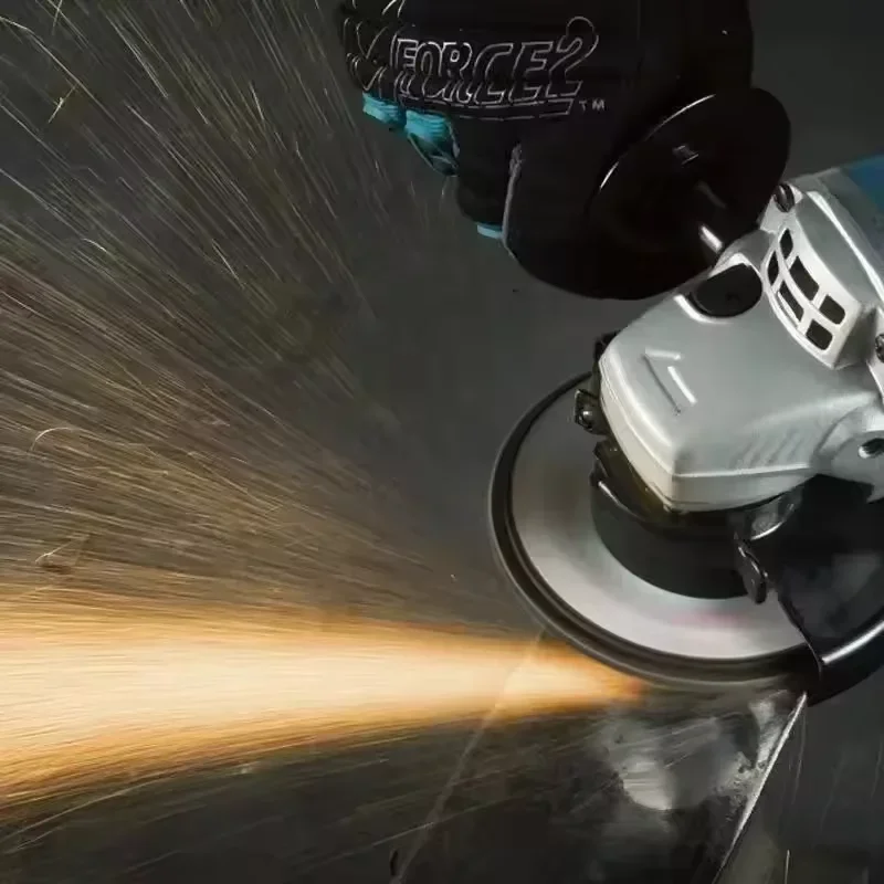 マキタ 100mm DGA404 ブラシレスリチウム電動アングルグラインダー 充電式切断機 ハイパワー研磨機