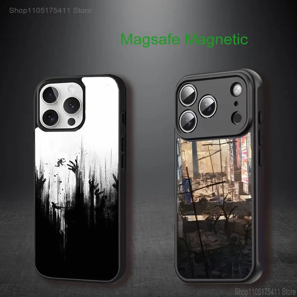 

D-Dying-L-Light Game Phone Case For iPhone 17,16,15,14,13,12,11,Pro,Max,Plus,Mini,SE4,E Magnetic Magsafe Wireless Charging