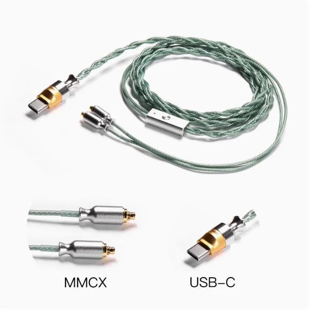 DD ddHiFi M120B All-in-one USB-C & Lightning Earphone Upgrade Cable in MMCX & 0.78, Supports Lossless Decoding and Phone Calls