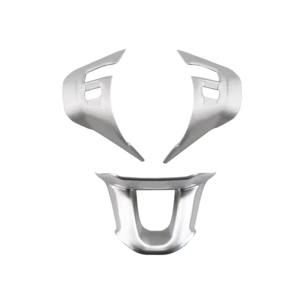 ABS Auto-Lenkrad Dekorationsabdeckung Zierleiste Aufkleber für Peugeot 2008 208 308 2014 2015 2016 2017 2018 Innenraum-Zubehör – Detail 5