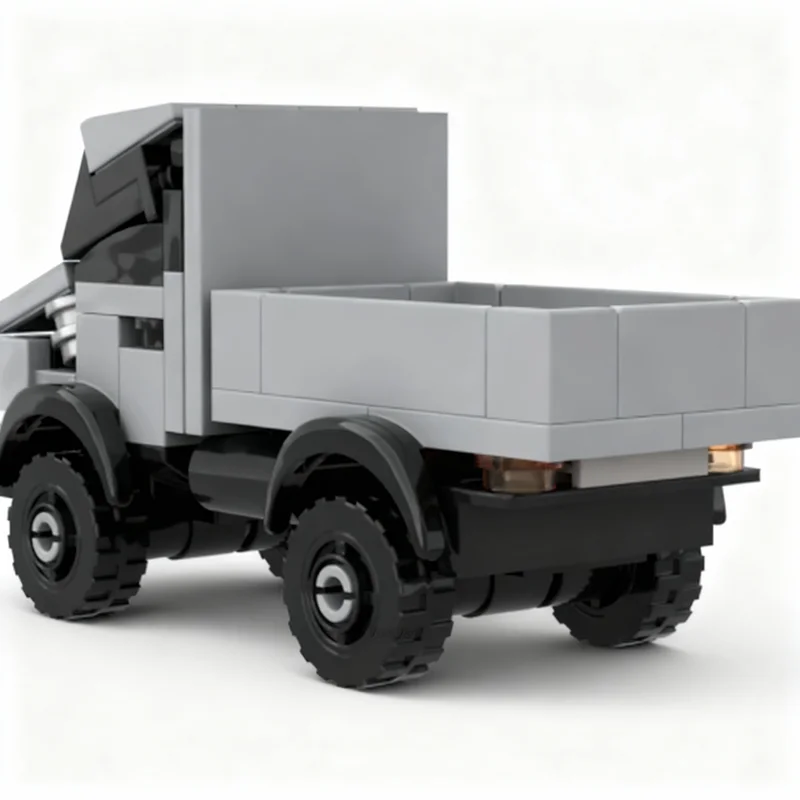 110pcs MOC Mercedesesed Benz Unimog Inspired Racers Model Building Blocks Architecture Christmas Gift DIY Creative Toy Idea