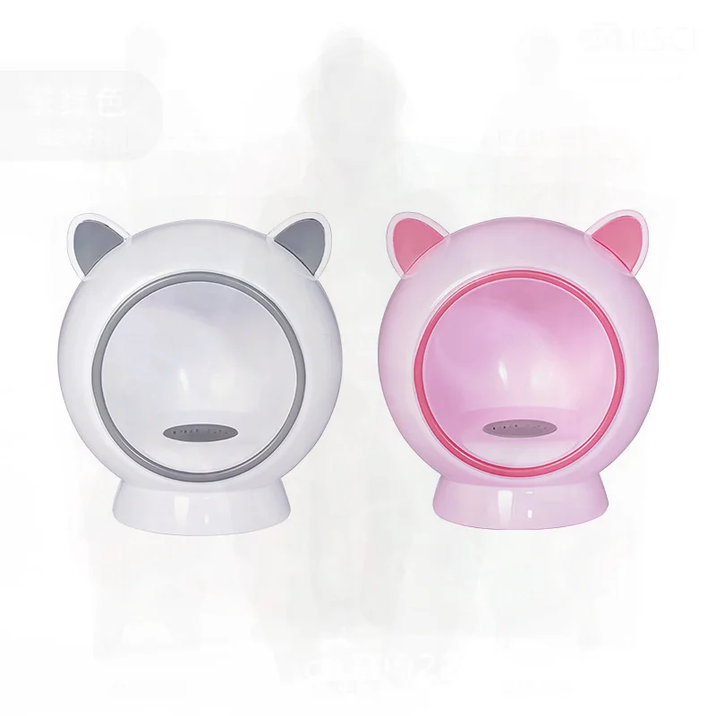 Mini lâmpada de fototerapia para unhas, luz de cozimento de secagem rápida para esmalte e cola, pequena lâmpada de mão não preta, design de gato fofo