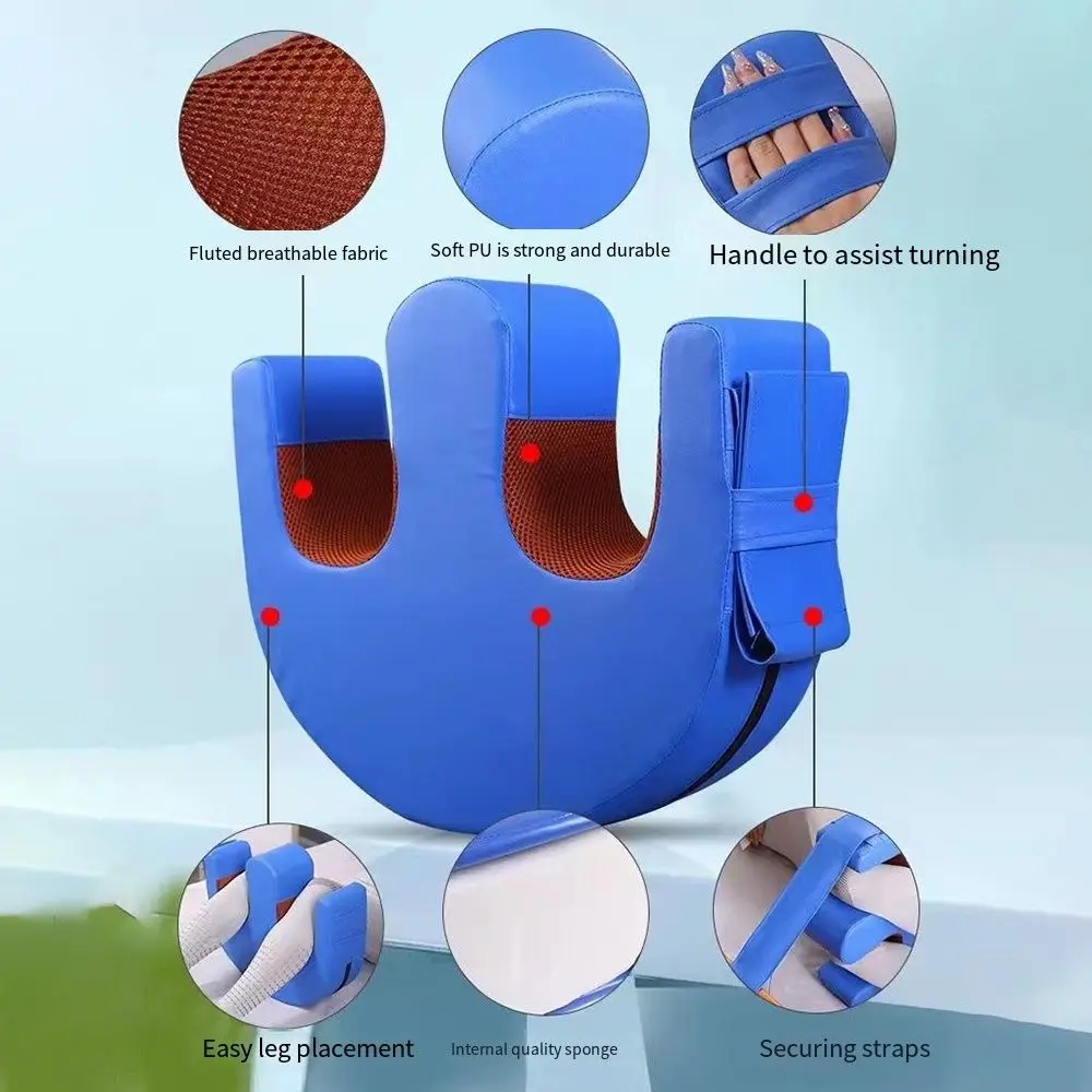 Fixable Side Lying Turn Over Pad Detachable U Shape Patient Turning Device PU Anti-Decubitus Turning Pillow Disabled
