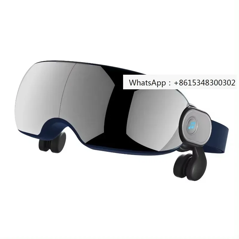 

3D Hollow Visual Design Eye Massager with heat compression Music 2023 Eye Massager