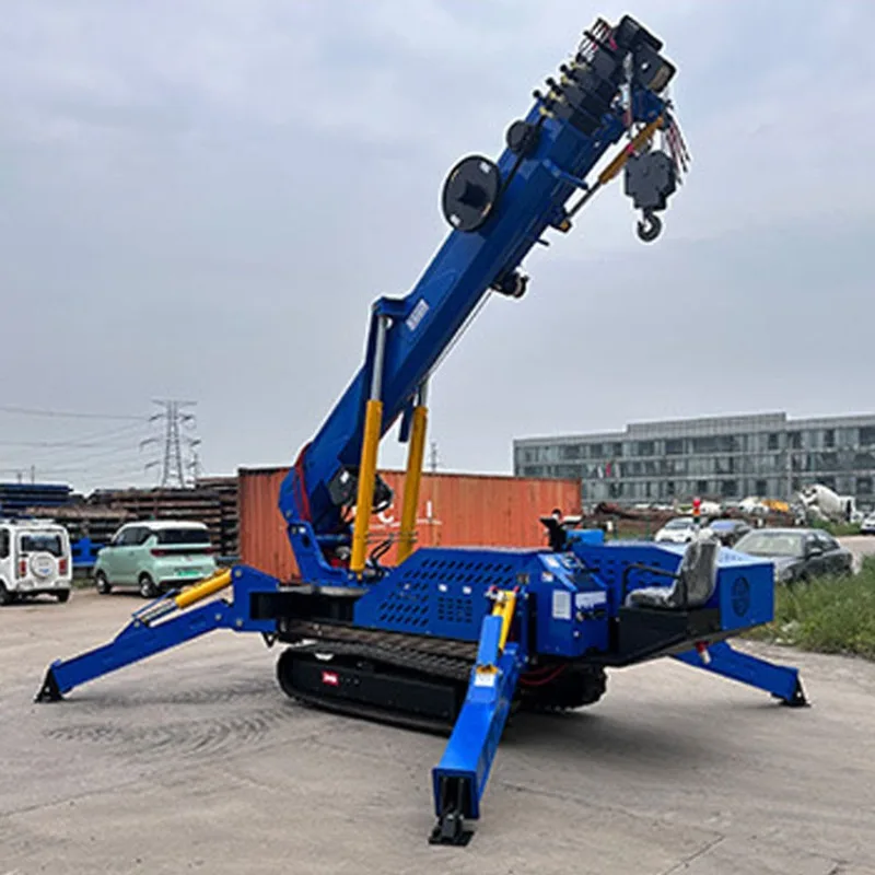 Crawler Spider Crane Factory Sale Lifting Height 10m15 M 16m 19m Spider Crane 3t 5 Ton 8t 10 Ton Crawler Telescopic Spider Crane
