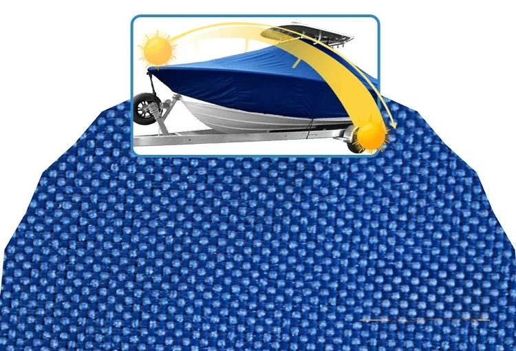 

'forHOMFUL Waterproof 600D Boat Cover Marine Grade Polyester Canvas Trailerable T-Top Boat Cover