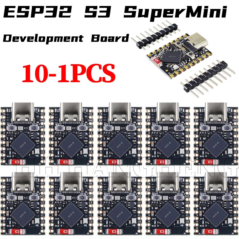 ESP32-S3 Supermini Development Board WiFi Bluetooth 5.0 Ultra-Small Size ESP32 S3 ESP32-S3FH4R2 For Arduino For Micropython