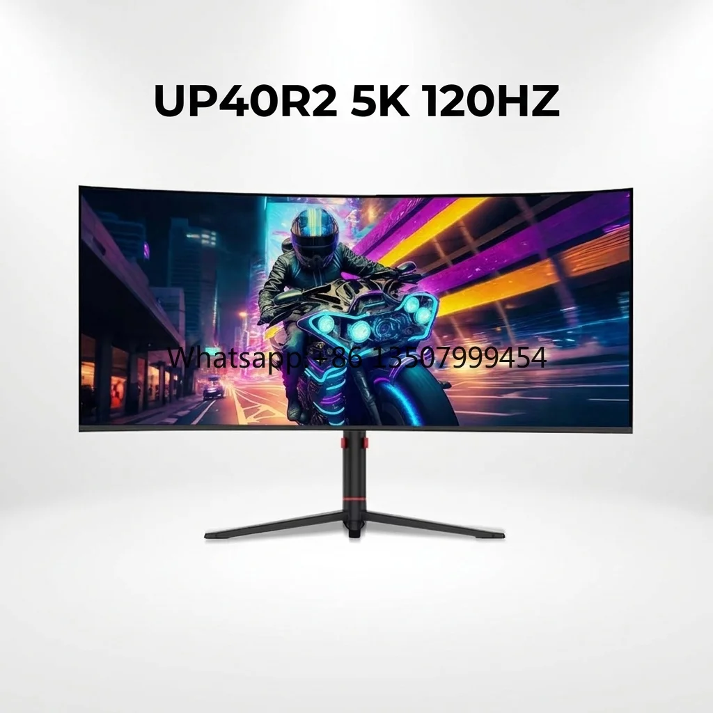 

Wholesale 40 Inch Gaming Monitor 120Hz Refresh Rate 1ms Response Time 5K Resolution Curved Screen PC Monitor