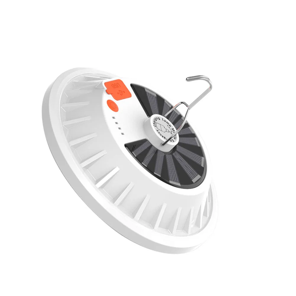 

1 шт. солнечный светодиодный светильник для кемпинга, многофункциональный аварийный фонарь с дистанционным управлением, подвесной светильник для палатки, солнечный свет для кемпинга