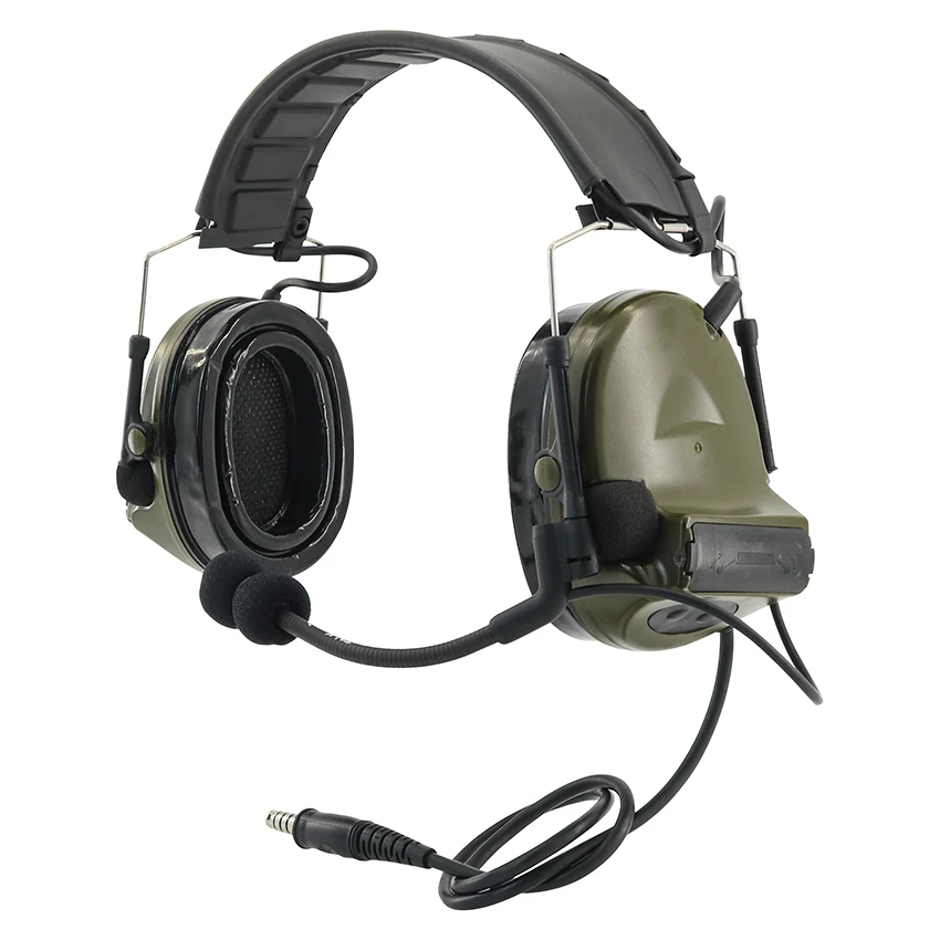 Imagem -02 - Tac-sky-comtac Tático Earmuffs Eletrônicos Proteção Auditiva ao ar Livre Tiro Headset ts