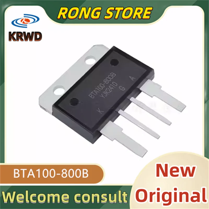(3PCS) BTA100-800B  BTA100 800B TO-4P New and Original Chip IC