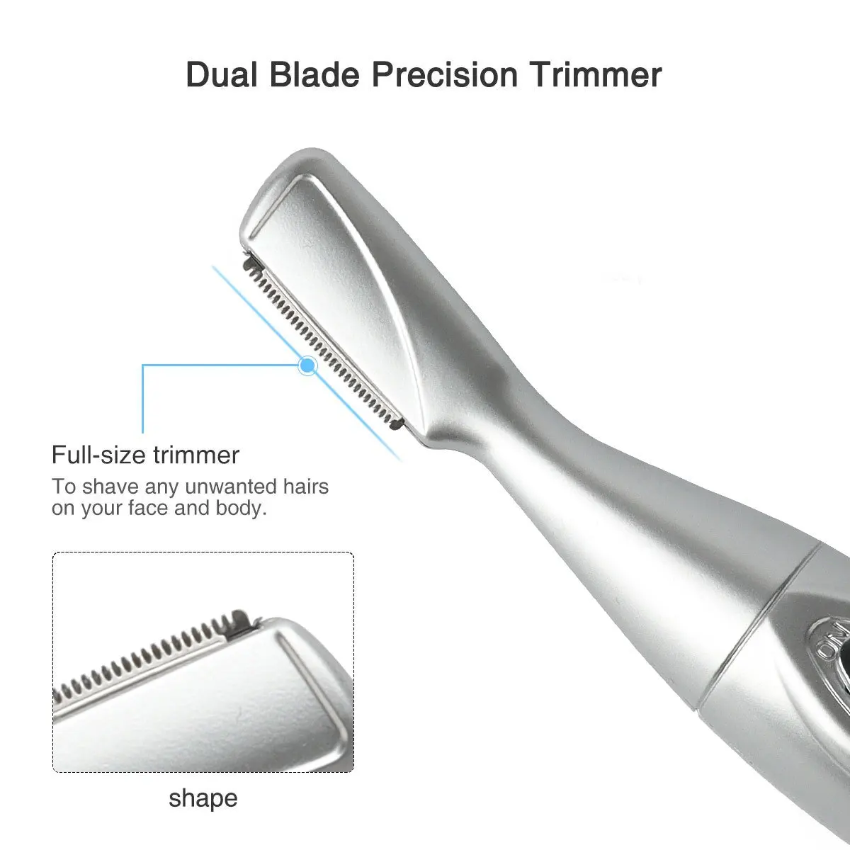 Elektrische Tylebrow Mes Trimmer Voor Mannen En Vrouwen Automatische Wenkbrauw Scheerinstrument Ontharing Schoonheid Beginner Schoonheid Tools