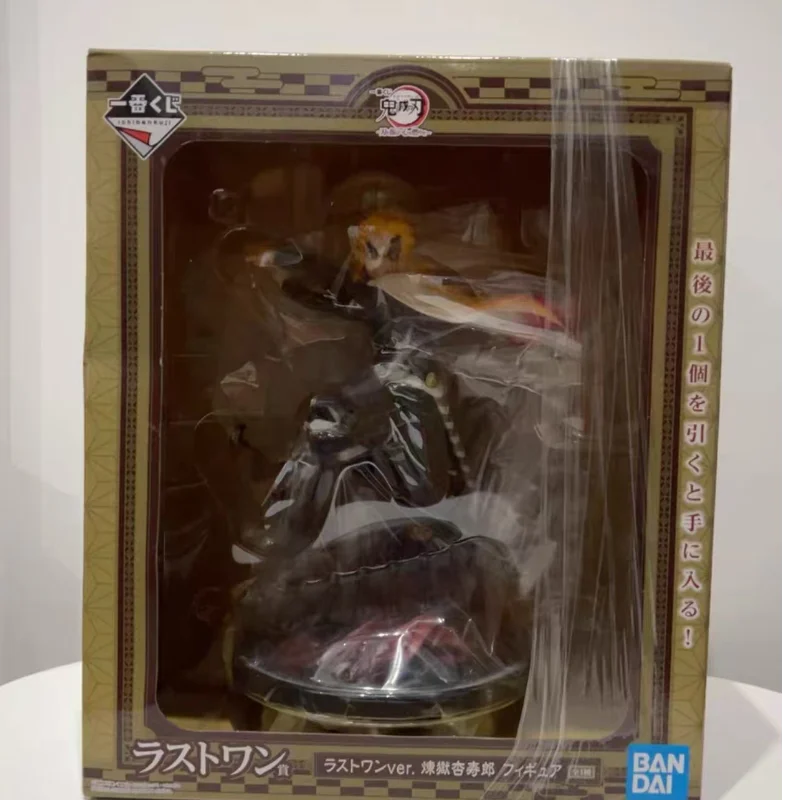 

In Stock Original Bandai Banpresto Ichiban Kuji Kimetsu No Yaiba Rengoku Kyoujurou Anime Characters Model Toys Figure Garage