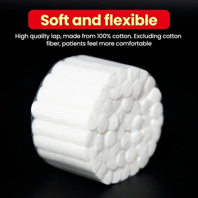 Cotton Rods For Dental And Oral Medical Use Bleaching Teeth As Disposable Consumables Soft & Absorbent,for Patients Comfortable