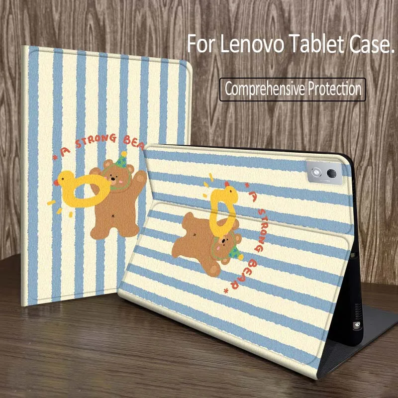 

Anime Bear Dog Cute For Legion Xiaoxin Pad P12 Pro Y900 GT 2023 2025 12.1 12.7 14.5 inch Tablet Case