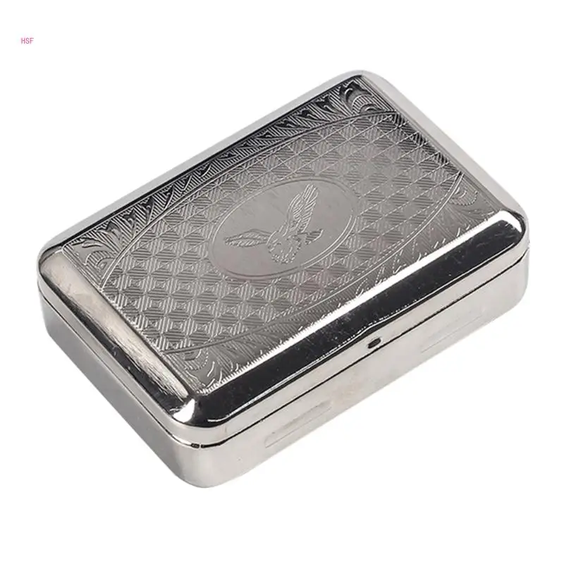 Small Cigarette for Case with Lid Ring Earring Necklace Storage