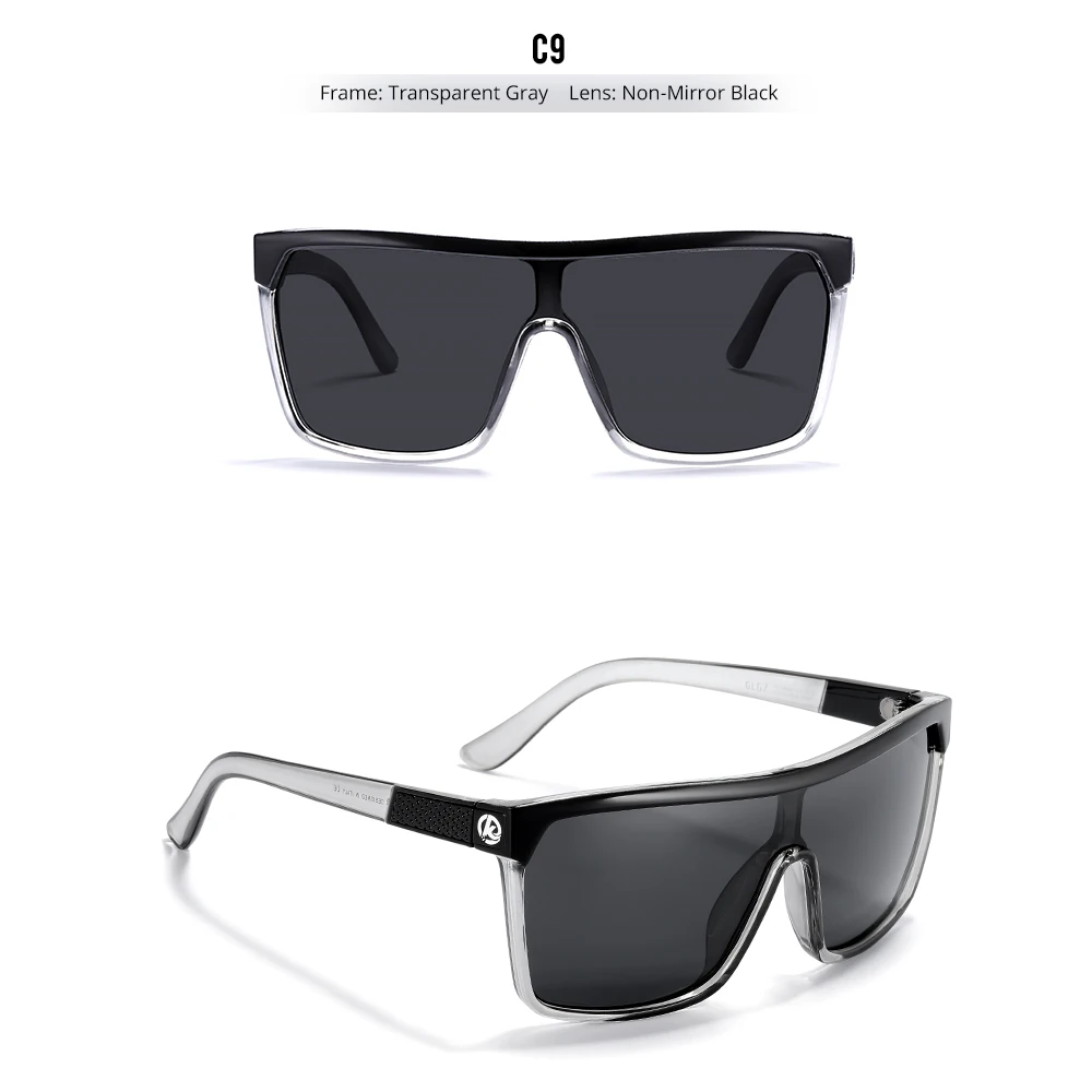 Kdeam High-End-Angels onnen brille für Männer und Frauen einteilige polarisierte Sonnenbrille mit langlebigen 5-Barrel-Scharnieren – Detail 23